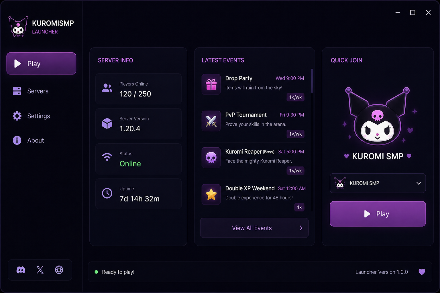 Kuromi Launcher